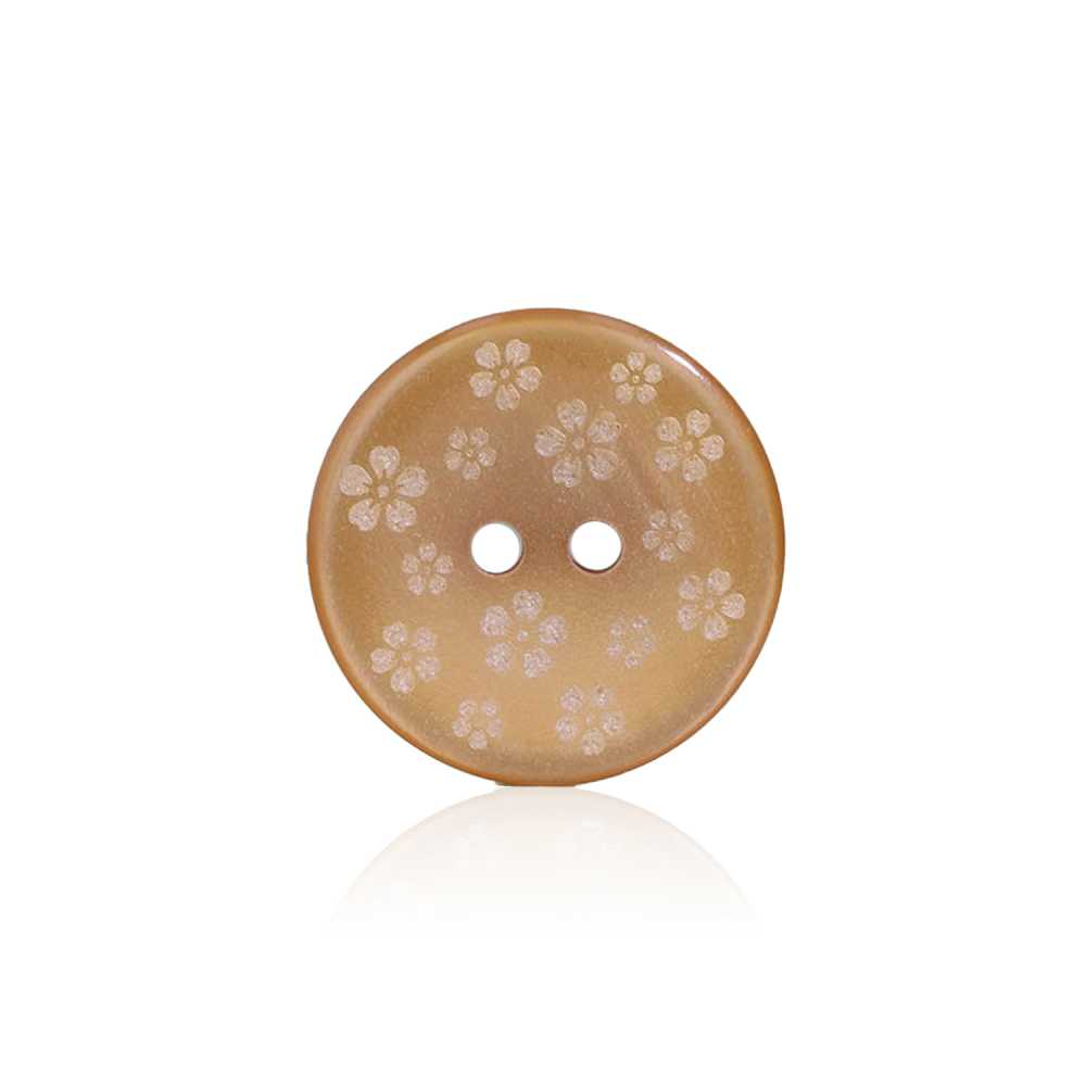 RVS6817 Polyester Resin Two-hole Button IRIS