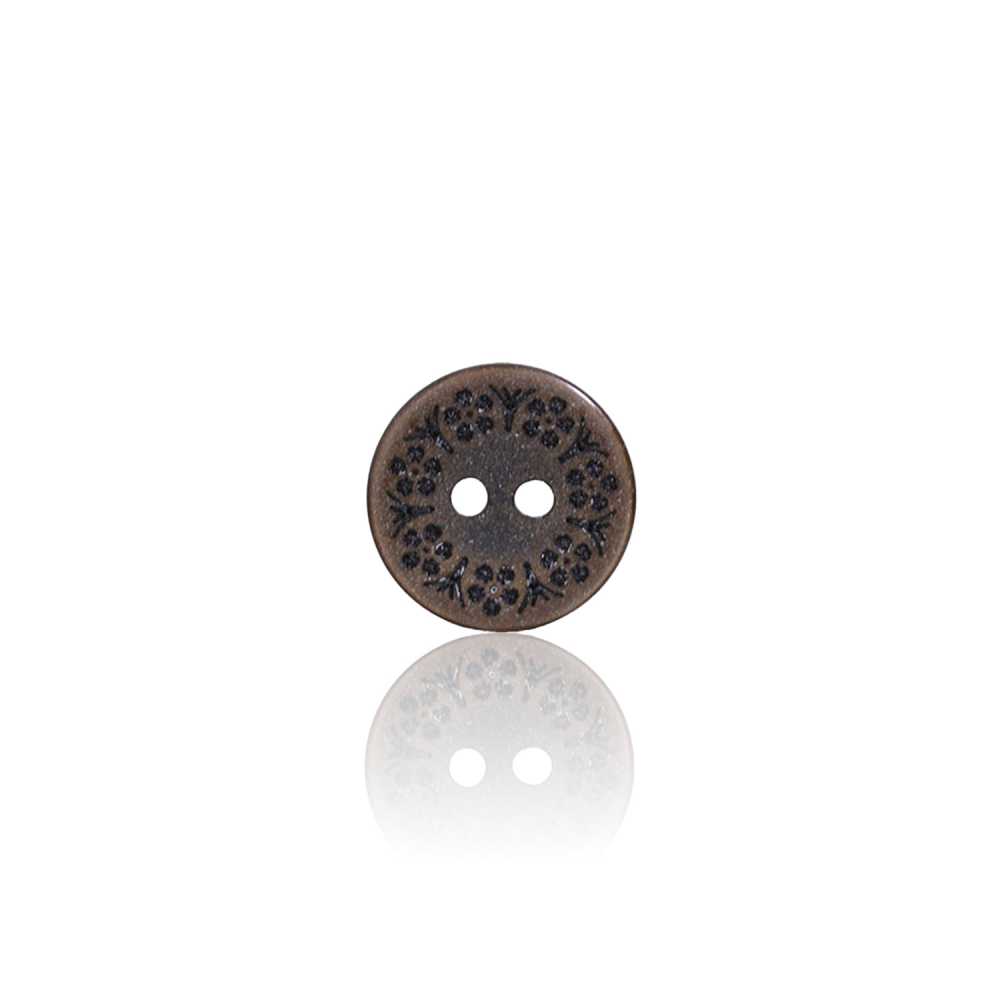 RVS6814 Polyester Resin Two-hole Button IRIS
