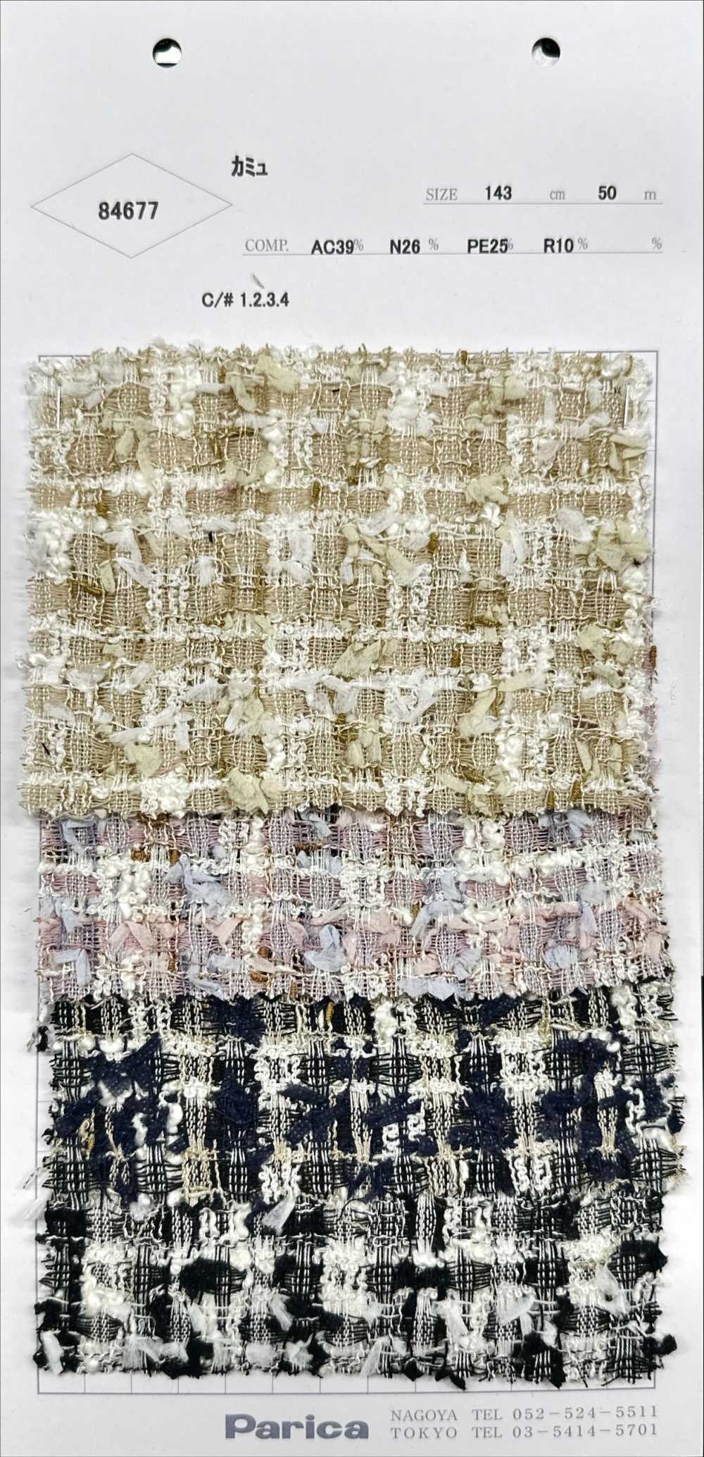 84677 Camus[Textile / Fabric] Parika