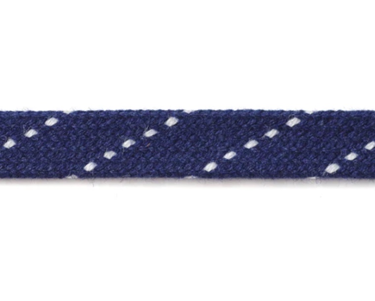 IND01 インディゴコード 8MM[Ribbon Tape Cord] Cordon