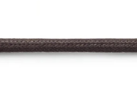 CCR-02WAX(S) 2.2mm Cotton Wax Cord With Core[Ribbon Tape Cord] Cordon