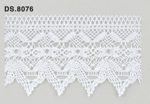 DS8076 Torsion Lace, Thin, Wide Width Lace, 58mm Width DAISADA