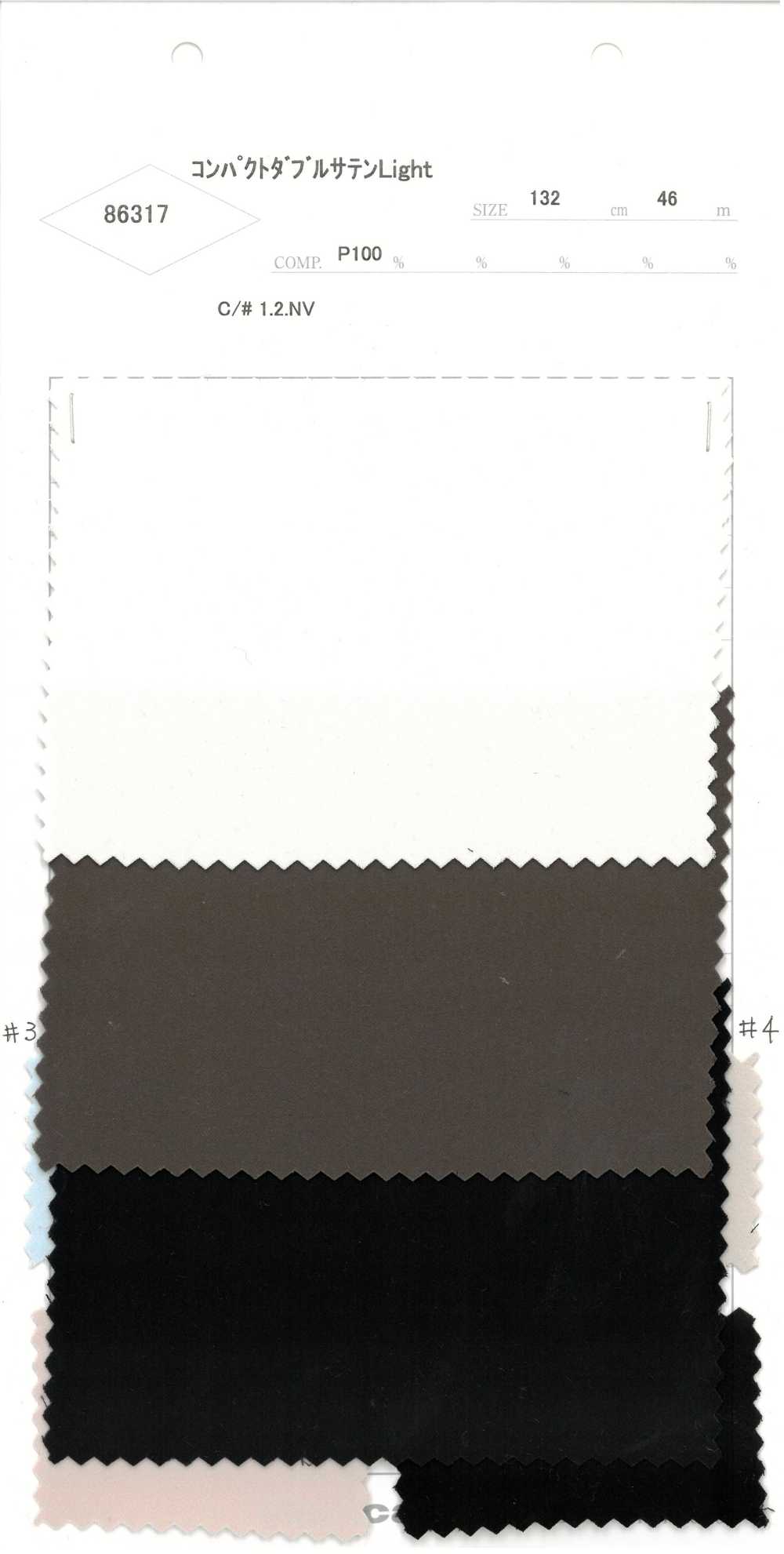 86317 Compact Double Satin Light[Textile / Fabric] Parika