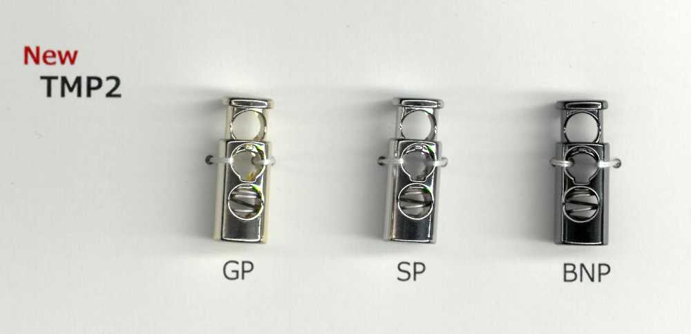 TMP2 Original Die-cast Stopper, 2 Holes[Buckles And Ring] DAIYA BUTTON(DAIYA BUTTON)