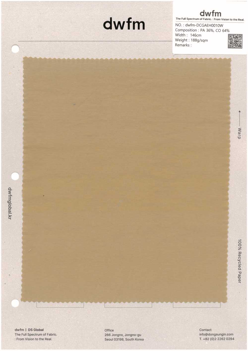 DWFM-DCGAEH0010W Nylon Cotton High Count Twill[Textile / Fabric]