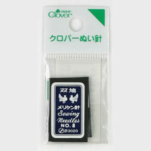 12243 N- Meriken Needle No. 8[Handicraft Supplies] Clover