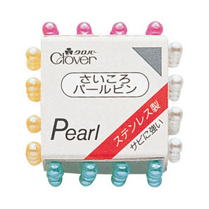 22802 Dice Pearl Pin[Handicraft Supplies] Clover