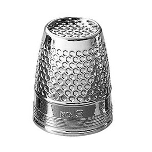 34423 Thimble <rimmed> No. 3[Handicraft Supplies] Clover