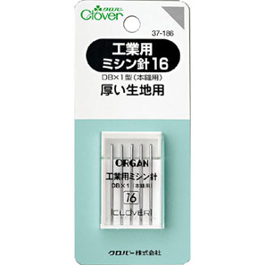 37186 Industrial Sewing Machine Needles 16[Handicraft Supplies] Clover