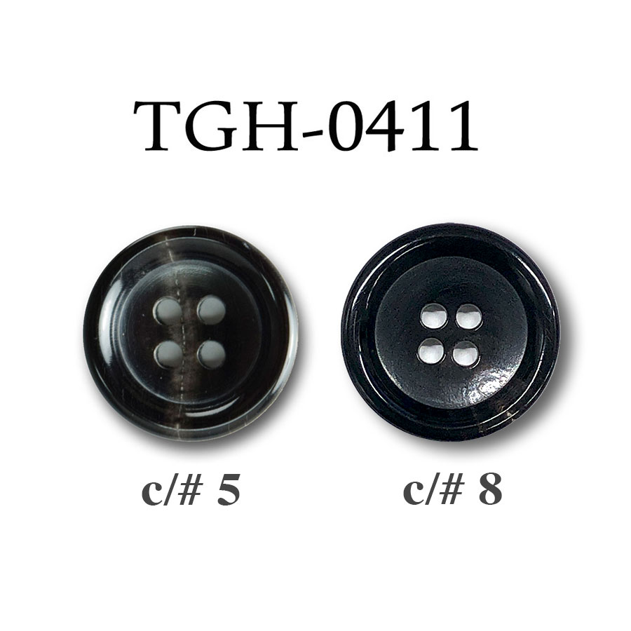 TGH0411 Original Buffalo 4-hole Button[Buttons] Okura Shoji