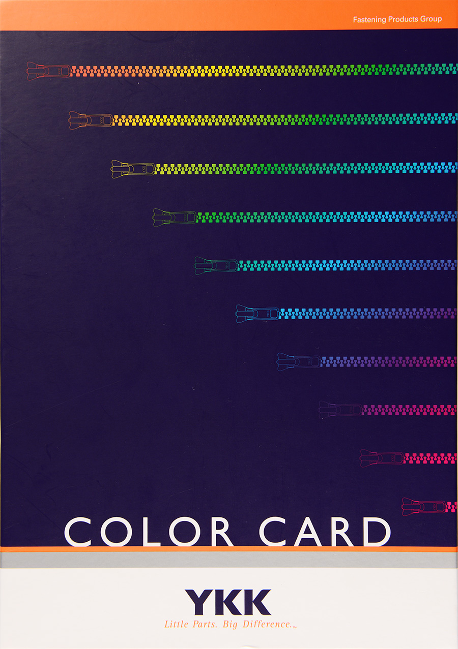 YKK-SAMPLE YKK Color Card[Sample Book] YKK