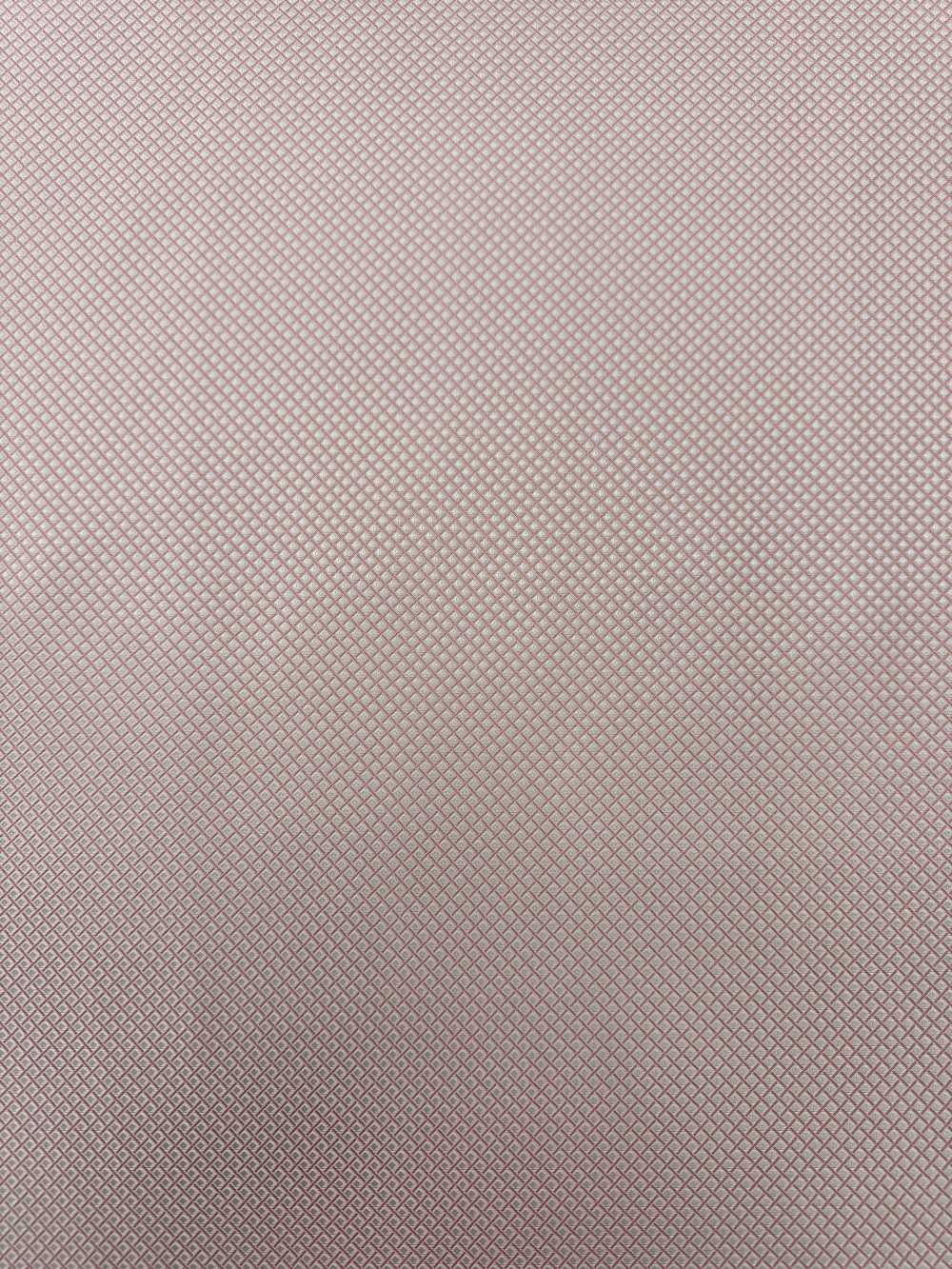 180P [outlet] Yamanashi Fujiyoshida 100% Silk Diagonal Checkerboard Pattern Pink[Textile] Yamamoto(EXCY)