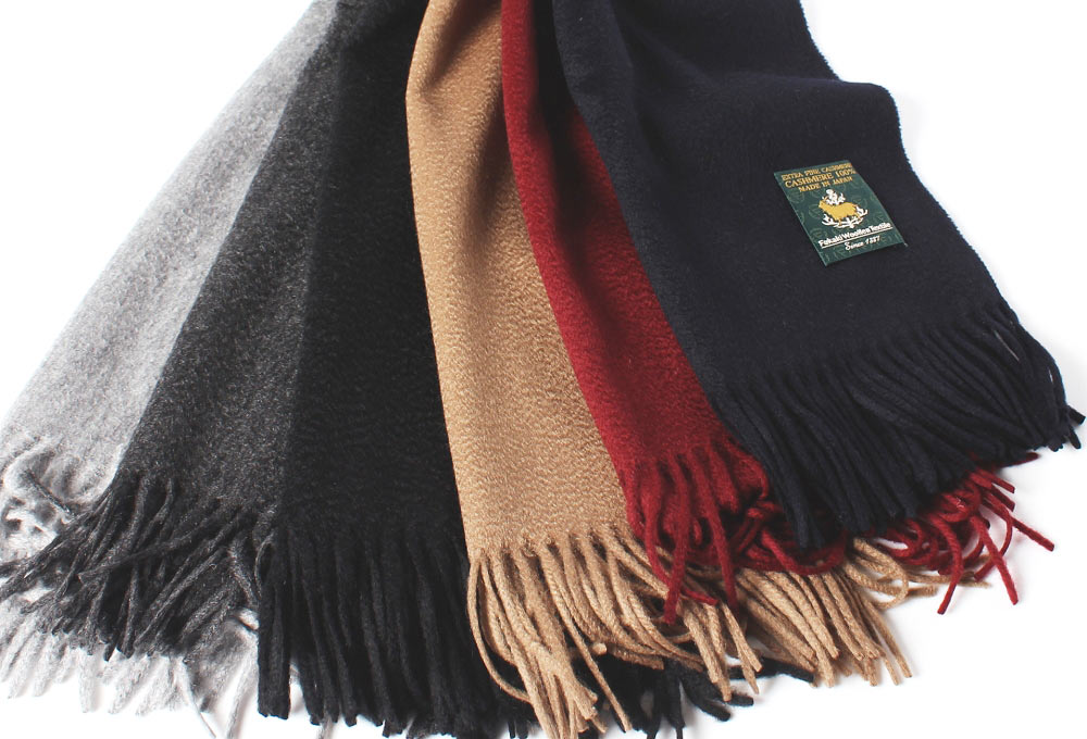 617 Cashmere Muffler -FUKAKI-[Apparel Products] FUKAKI