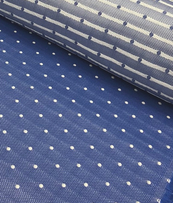 J670-9777 Italian Polka Dot Silk Textile Yamamoto(EXCY)