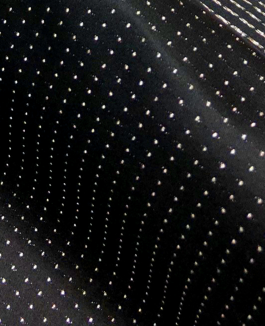 S-620 Yamanashi Fujiyoshida Silver Glitter Dot Pattern Formal Textile [outlet] Yamamoto(EXCY)