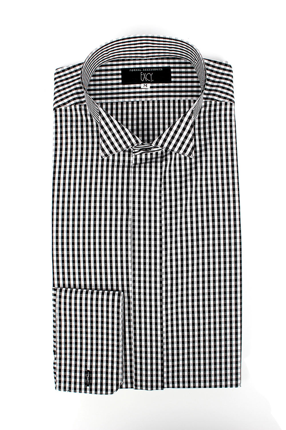 ST-510 Gingham Check Wing Collar Shirt[Formal Accessories] Yamamoto(EXCY)