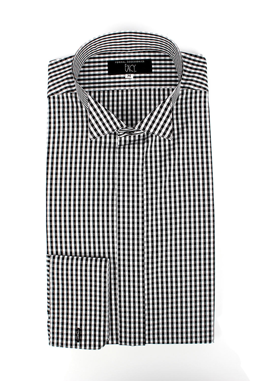 ST-510 Gingham Check Wing Collar Shirt[Formal Accessories] Yamamoto(EXCY)