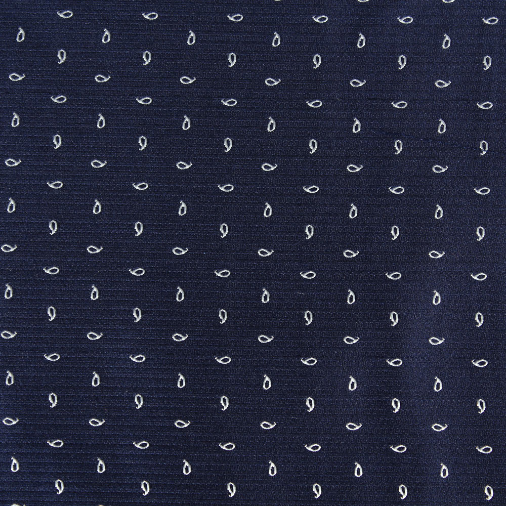 VANNERS-23 VANNERS British Silk Textile Paisley Dot Pattern VANNERS