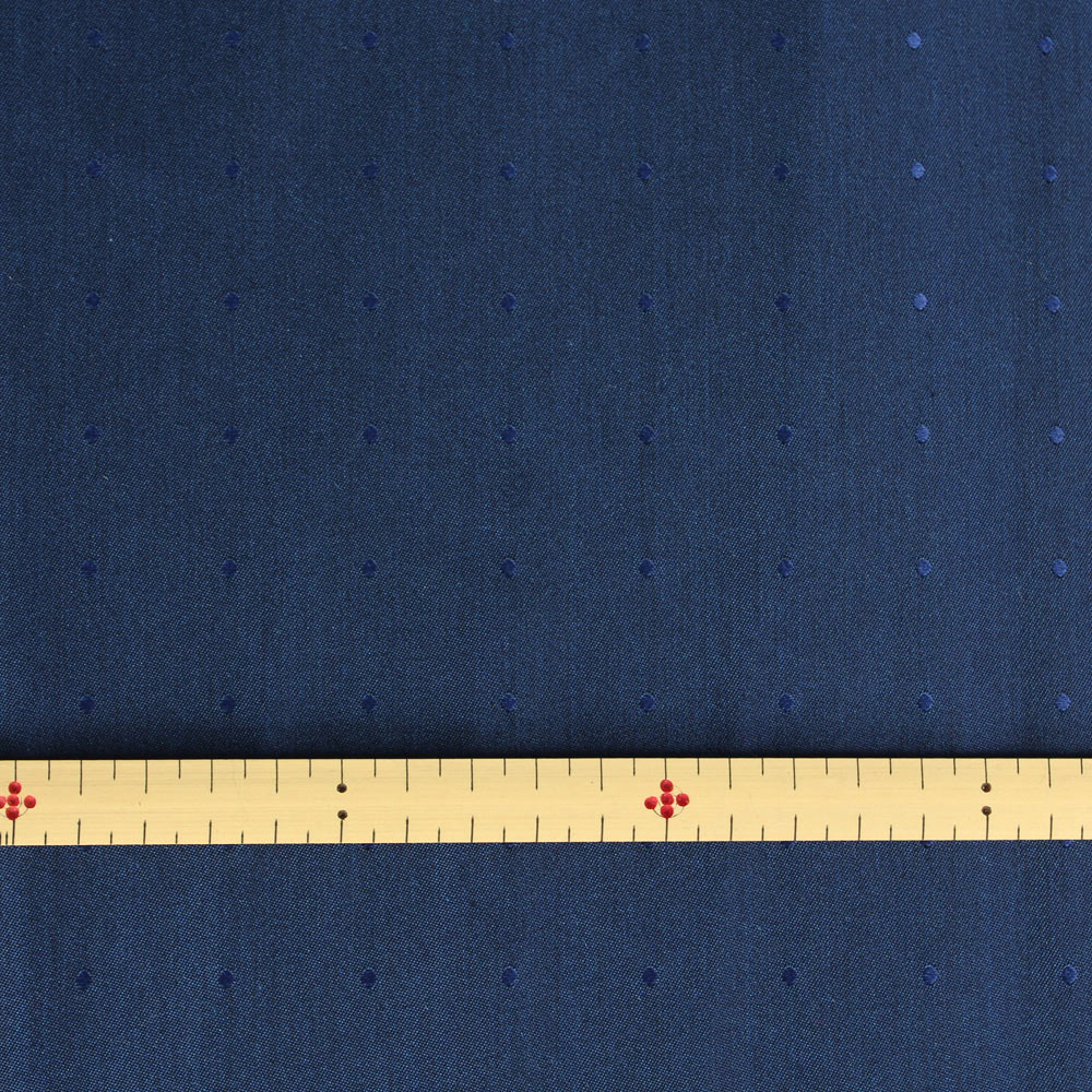 VANNERS-28 VANNERS British-made Silk Fabric With Textile Dot Pattern [outlet] VANNERS