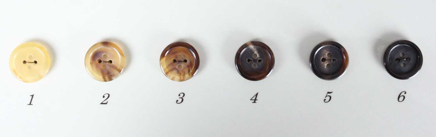 モルツ This Real Buffalo Horn Button For Suits And Jackets