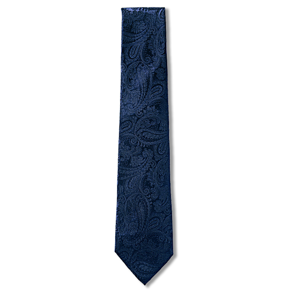HVN-37 VANNERS Silk Tie Paisley Navy Blue[Formal Accessories] Yamamoto(EXCY)