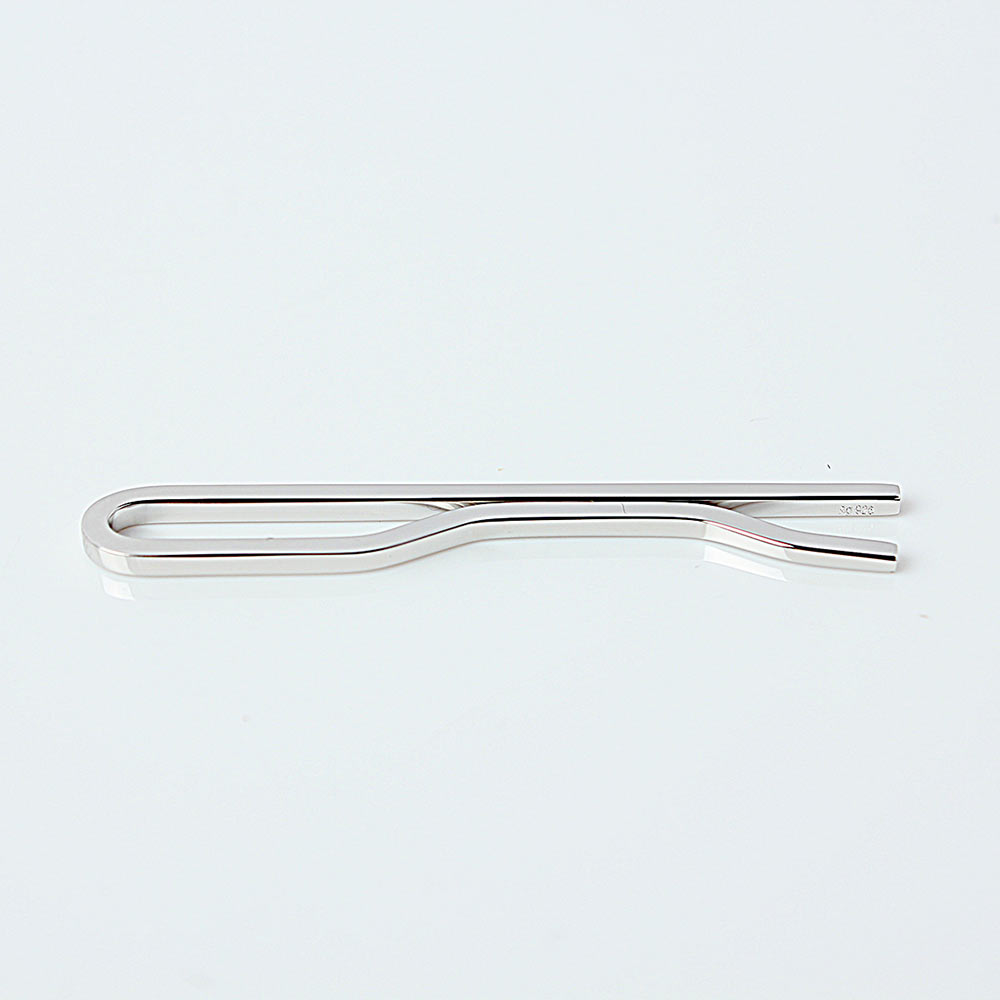 CO-T01-SI CODIS MAYA Fine Tie Bar Silver[Formal Accessories] CODIS MAYA