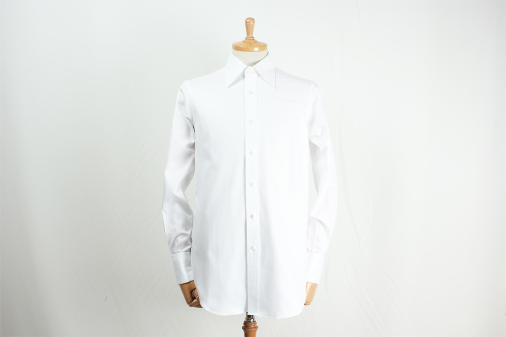 GXPSH2 THOMAS MASON Textile Used White Twill Regular Color Shirt[Apparel Products] Yamamoto(EXCY)