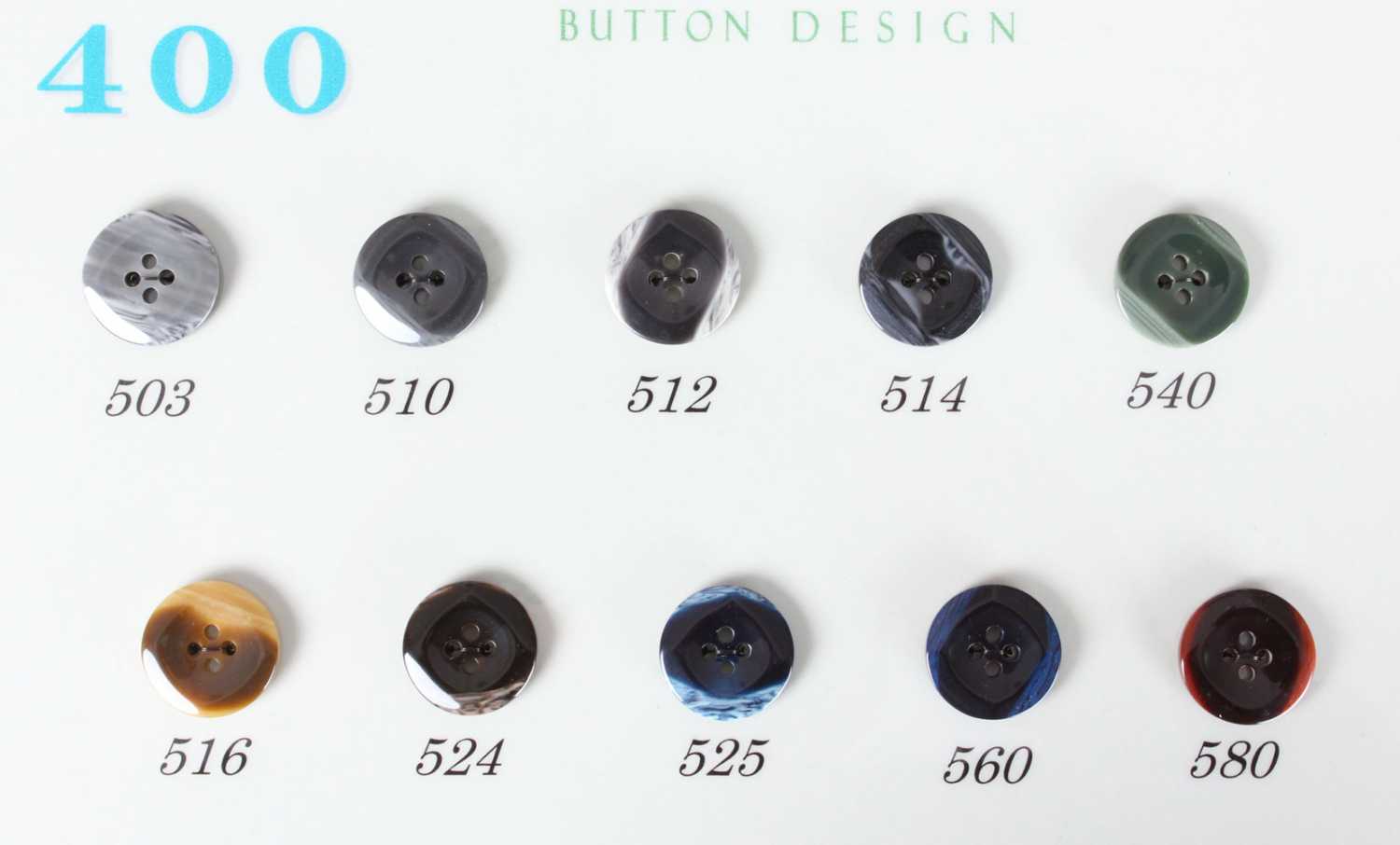 400 Polyester Buttons For Domestic Suits And Jackets