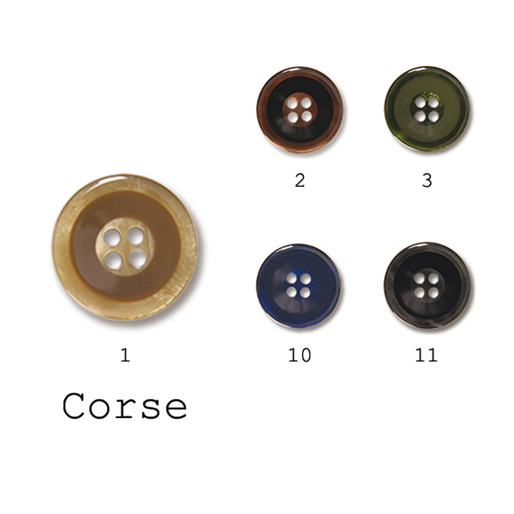 コルス Polyester Buttons For Italian Suits And Jackets UBIC SRL