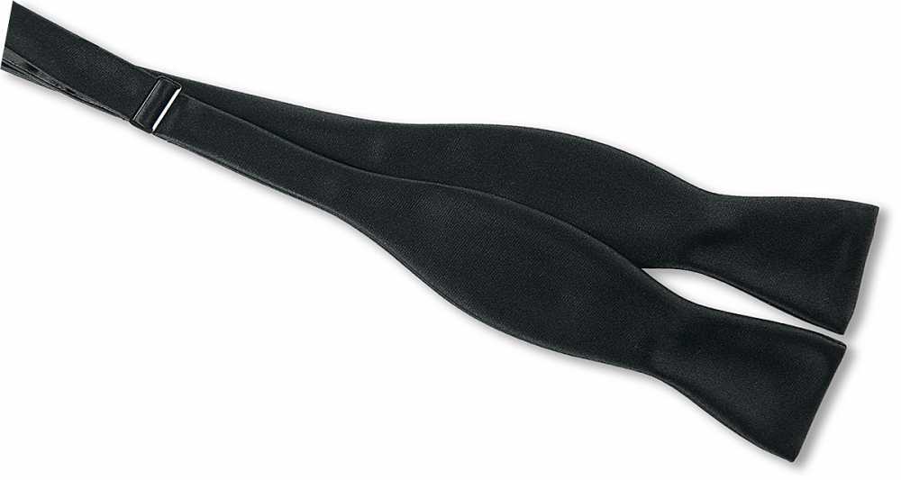 MT-101 Premium Quality Hand-tied Shawl Label Silk Made From Pure Silk Fabric, Black[Formal Accessories] Yamamoto(EXCY)