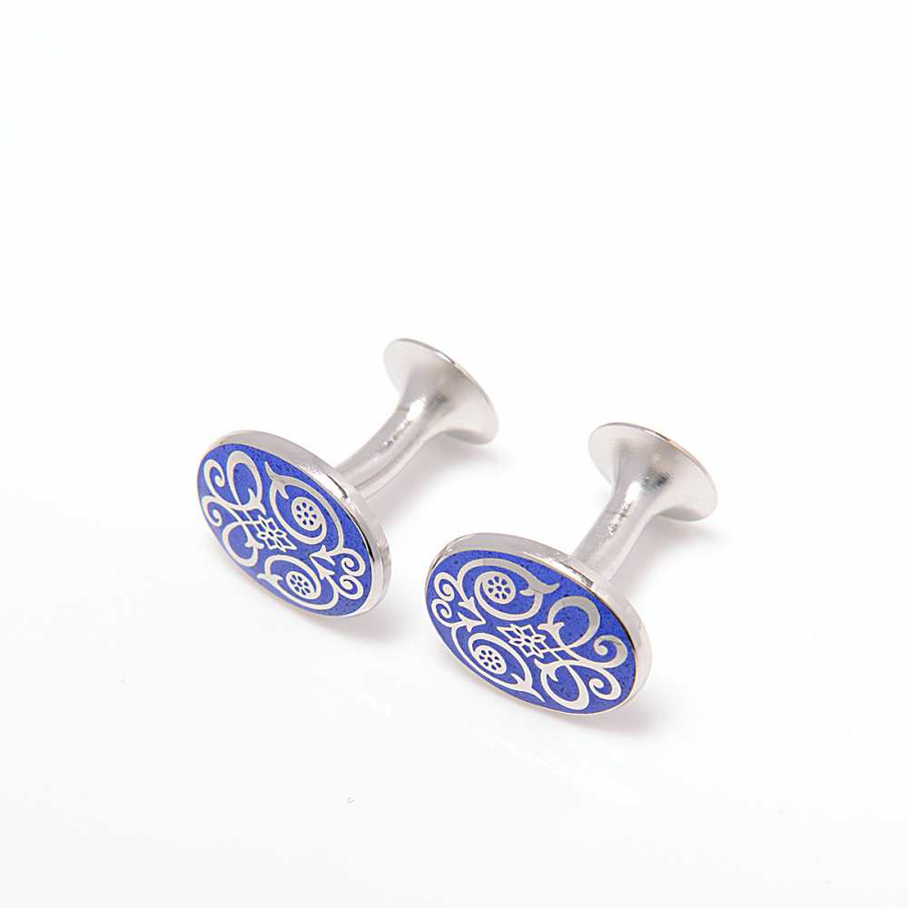 CO-C06-LP CODIS MAYA Scroll Cufflinks Purple[Formal Accessories] CODIS MAYA