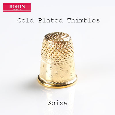 91208/91212/91216 BOHIN Thimble Gold[Handicraft Supplies] BOHIN
