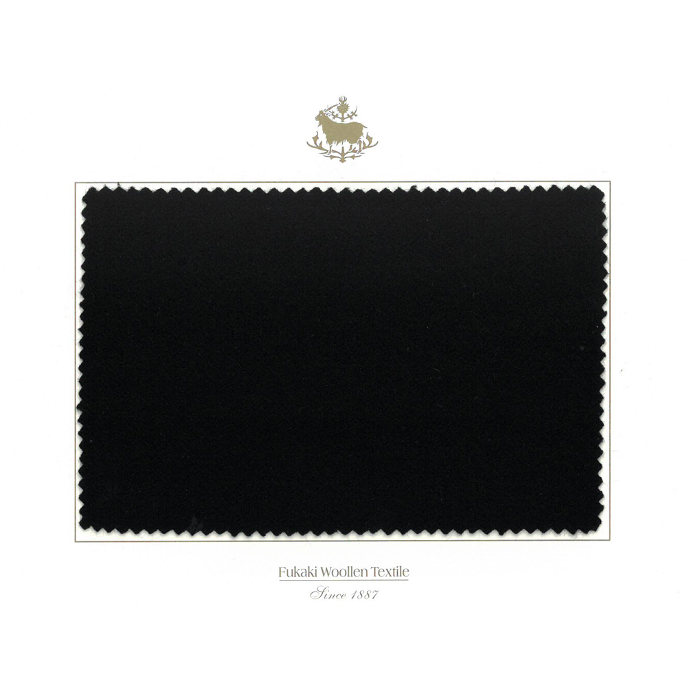 5109 Fukaki Woolen Cashmere Textile Made In Japan FUKAKI