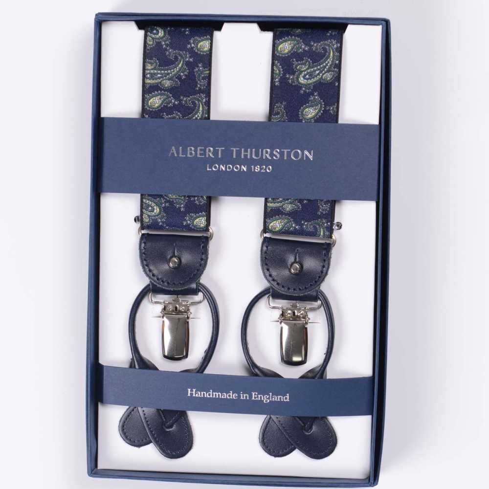AT-2383 ALBERT THURSTON Suspenders Elastic 35mm[Formal Accessories] ALBERT THURSTON