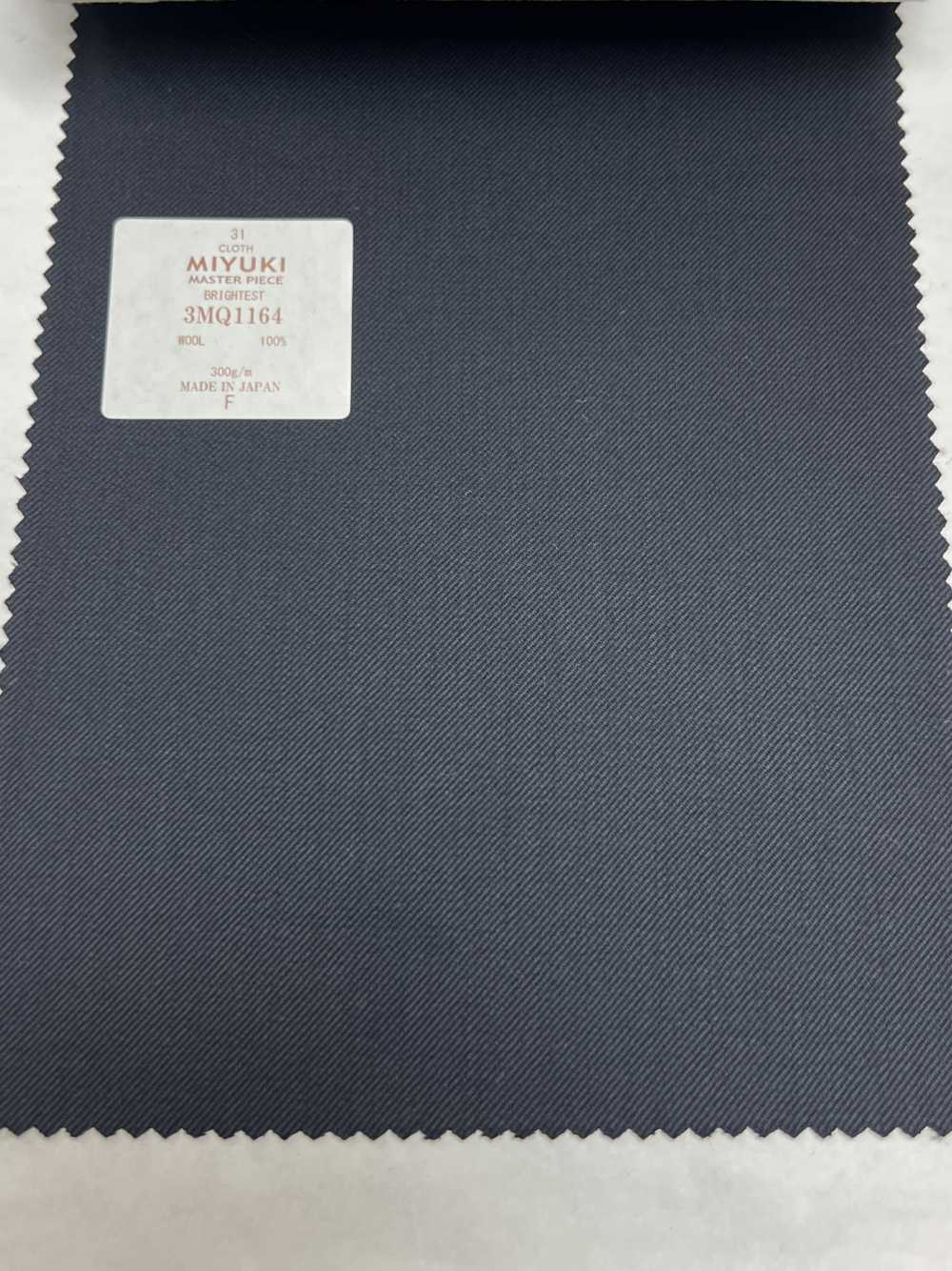 3MQ1164 Creative Masterpiece BRIGHTEST Twill Plain Navy Blue[Textile] Miyuki Keori (Miyuki)