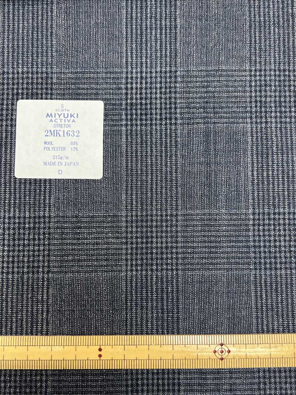 2MK1632 MIYUKI COMFORT ACTIVA STRETCH Medium Blue[Textile] Miyuki Keori (Miyuki)