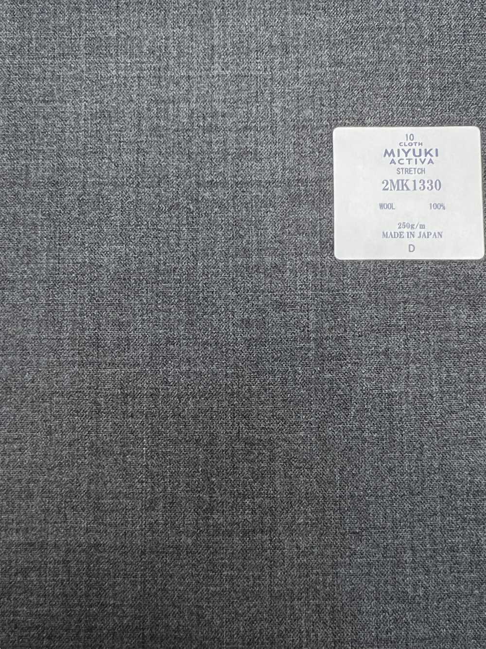 2MK1330 MIYUKI COMFORT ACTIVA STRETCH Medium Gray[Textile] Miyuki Keori (Miyuki)