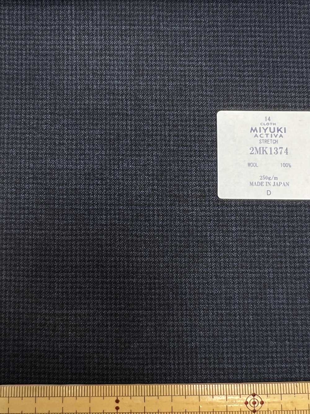 2MK1374 MIYUKI COMFORT ACTIVA STRETCH Navy[Textile] Miyuki Keori (Miyuki)