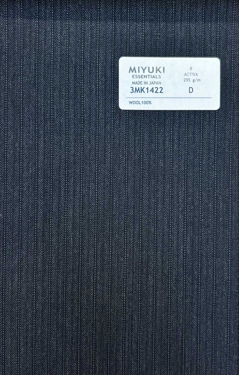 3MK1422 MIYUKI COMFORT ACTIVA STRETCH Charcoal Gray[Textile] Miyuki Keori (Miyuki)