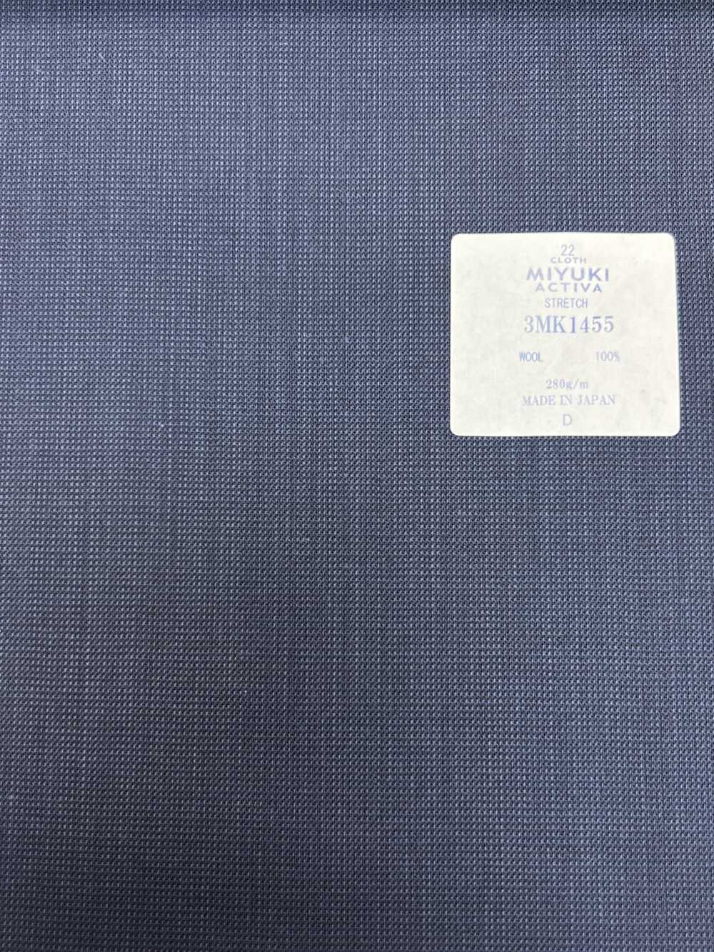 3MK1455 MIYUKI COMFORT ACTIVA STRETCH Navy[Textile] Miyuki Keori (Miyuki)