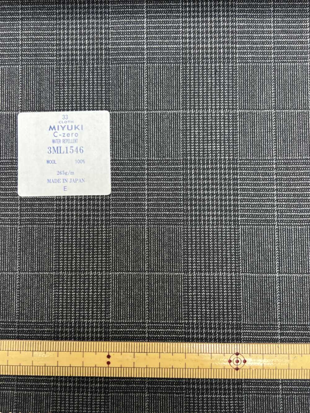 3ML1546 MIYUKI COMFORT C-zero WATER REPELLENT Charcoal Gray[Textile] Miyuki Keori (Miyuki)