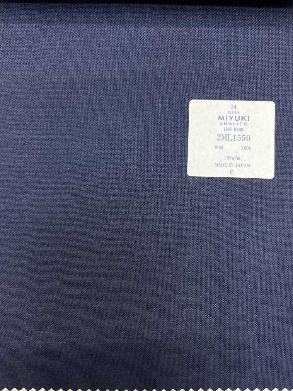 2ML1550 MIYUKI COMFORT SHALICK LIGHT WEIGHT Navy[Textile] Miyuki Keori (Miyuki)