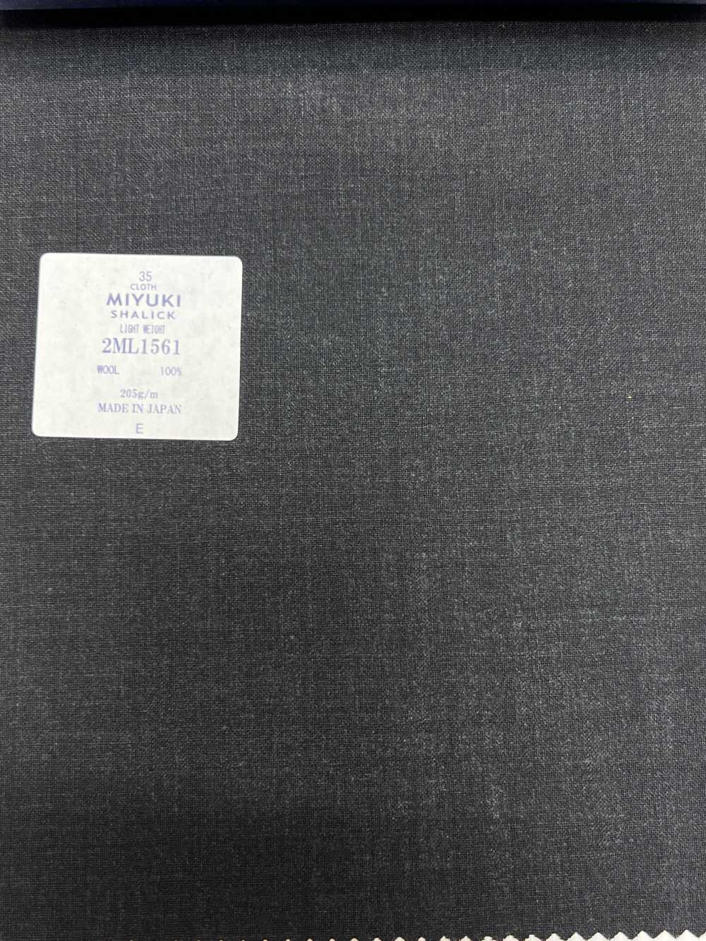 2ML1561 MIYUKI COMFORT SHALICK LIGHT WEIGHT Charcoal Gray[Textile] Miyuki Keori (Miyuki)