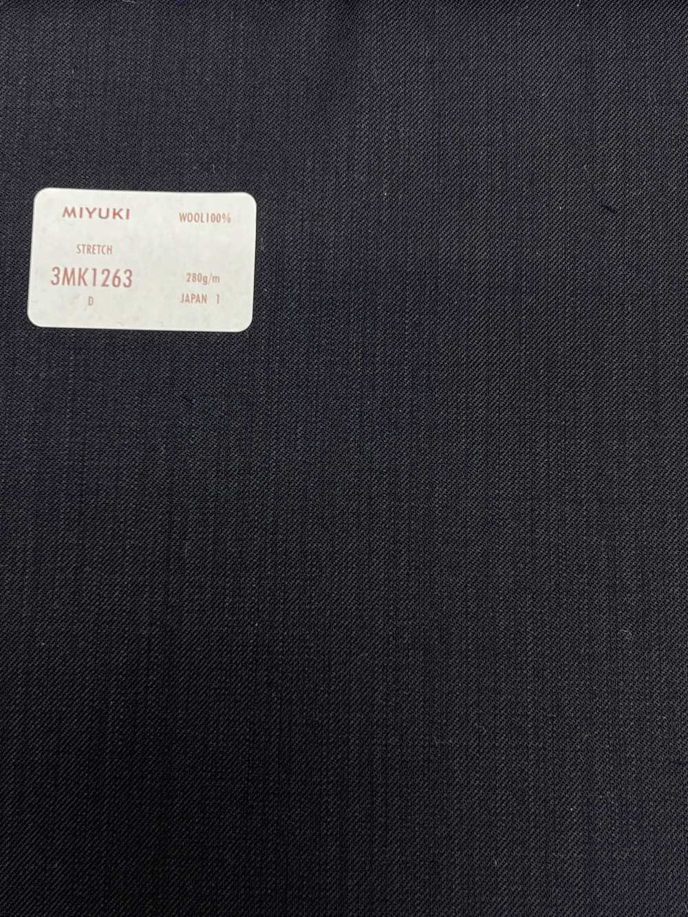 3MK1263 ACTIVA STRECTH Twill Dark Navy[Textile] Miyuki Keori (Miyuki)