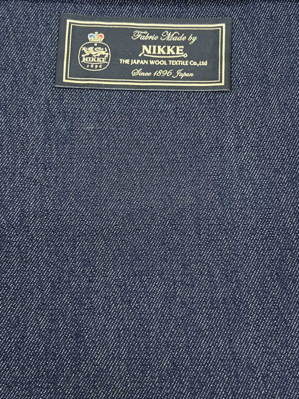 896S4311-38 NIKKE NIKKE DENIM Navy Blue No Pattern Single Thread 140 Single Thread[Textile] NIKKE