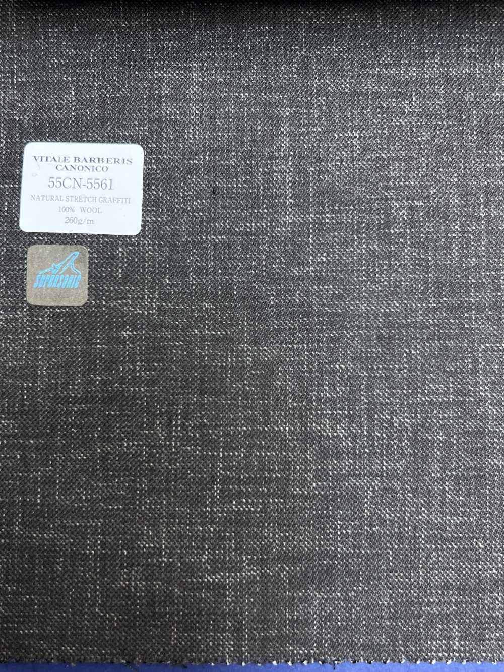 55CN5561 CANONICO NATURAL STRETCH GRAFFITTI Brown Melange[Textile] CANONICO