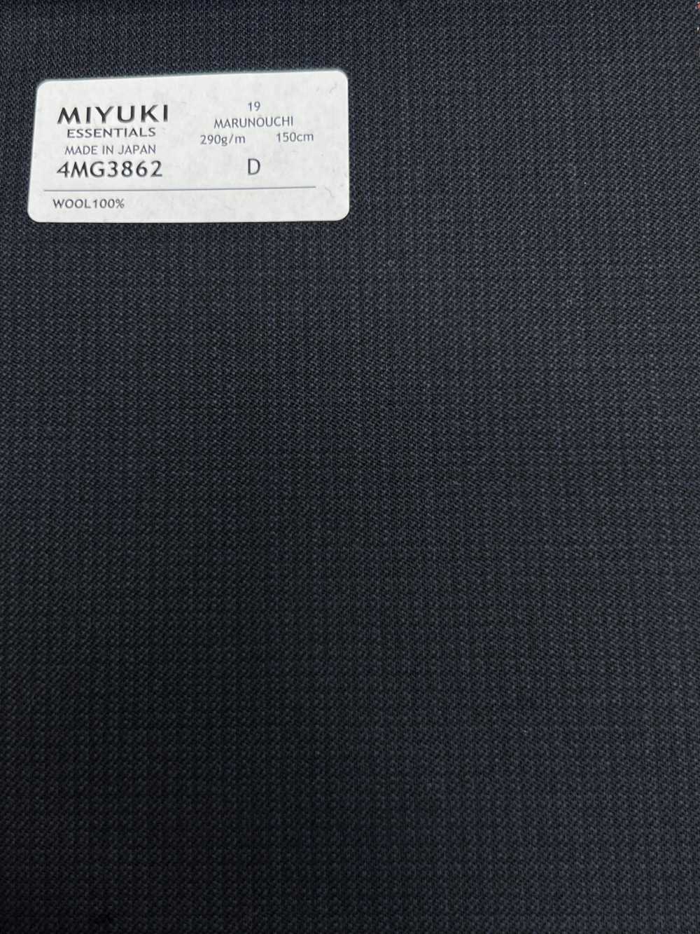 4MG3862 25AW MARUNOUCHI Check Navy[Textile] Miyuki Woolen Mills