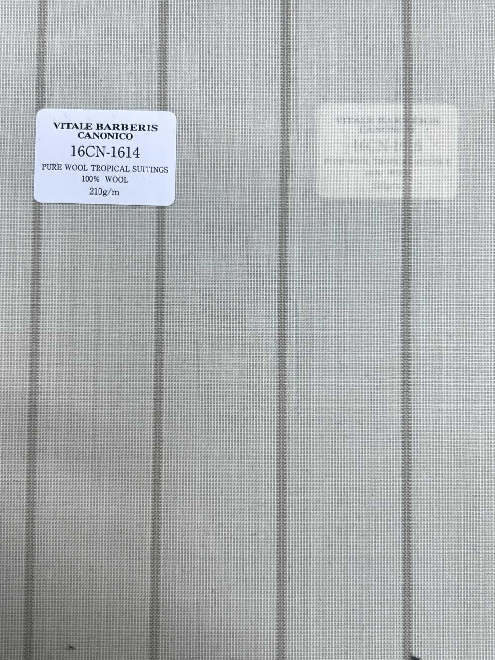 16CN1614 26SS VBC Vitale Barberis Canonico Pure Wool Tropical Suitings[Textile] CANONICO