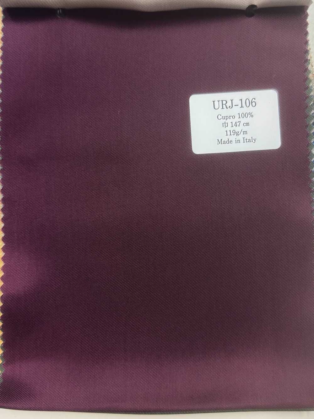 URJ-106 Italian-made 100% Cupro Print Lining In Wine Red. TCS