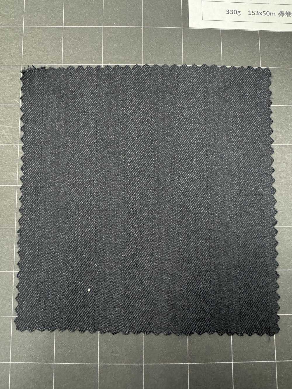 EBFW34-18 [Limited Stock] Nikke Textile Textile MAFsuper120's Dark Gray Herringbone NIKKE